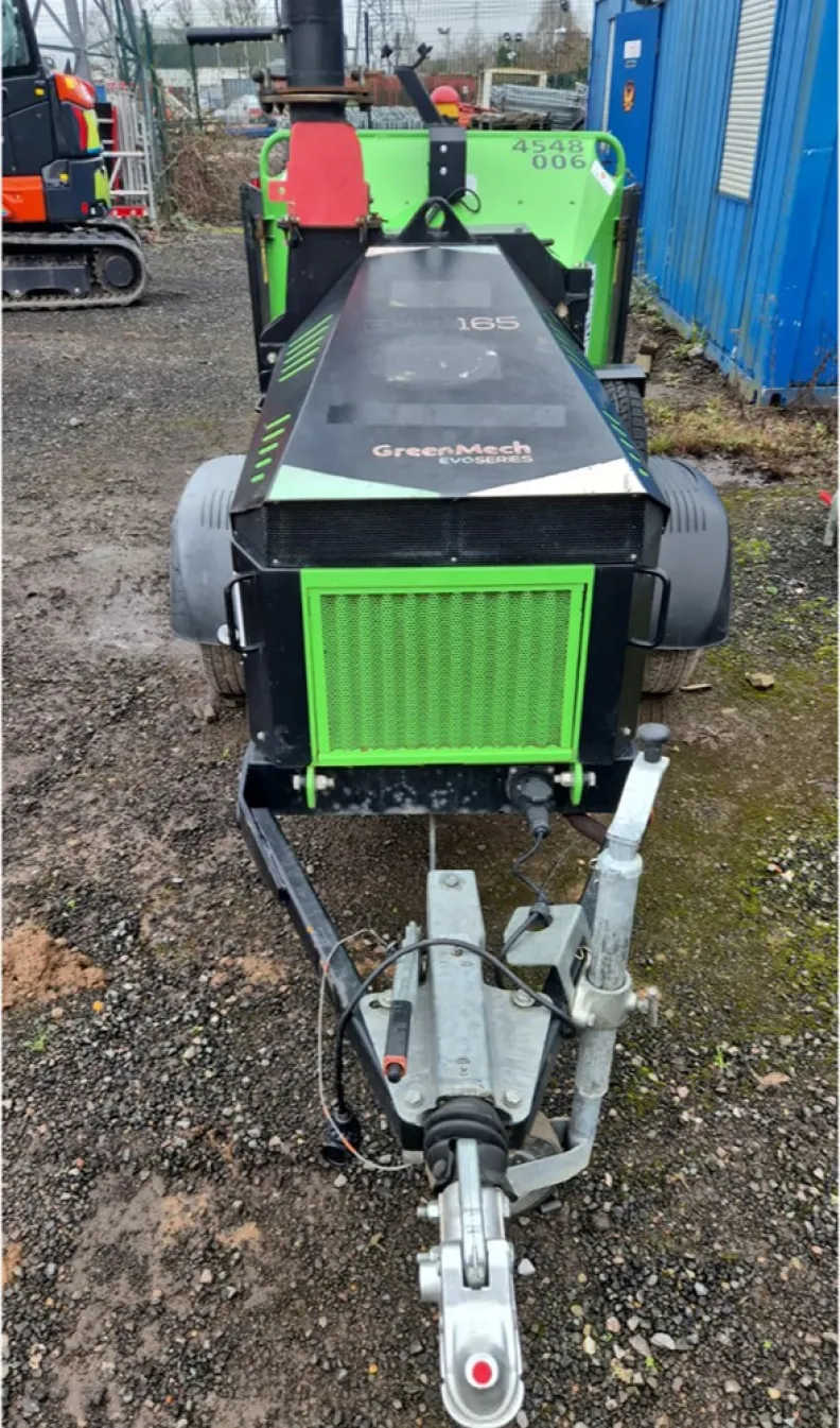 6" Wood Chipper GreenMech EVO165D 2021